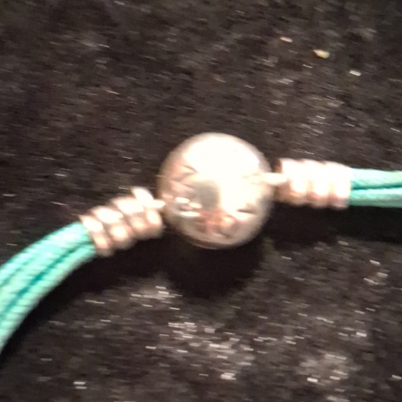 Pandora Bracelet Green and Red Charm S Are Not Pandora - Picture 5 of 10